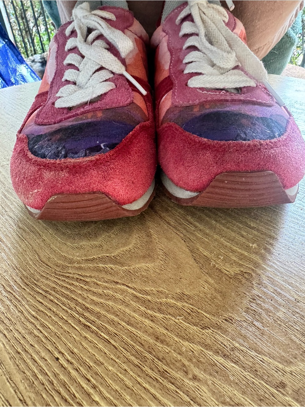 INKKAS Andes Jogger Sneakers Warm Garnet Hill Retro Colorful - Picture 8 of 11